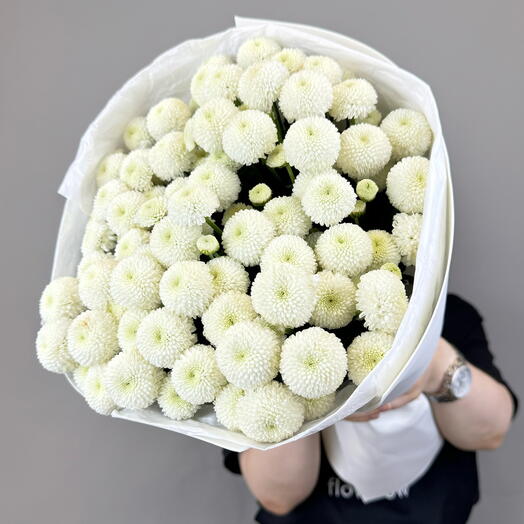 Монобукет с кустовой хризантемой🌸