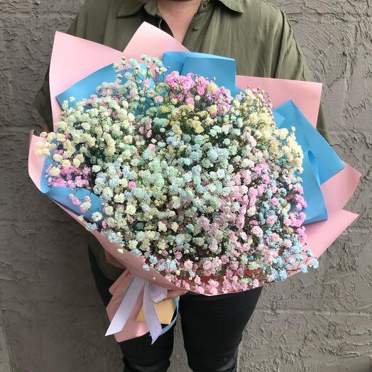 Bouquet of gypsophila L