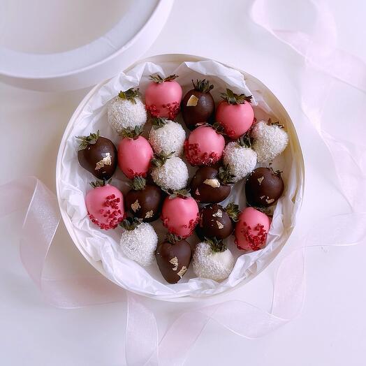 Коллекция клубники в шоколаде 🍓♥️🍫