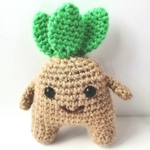 Мандрагора игрушка ручной работы
