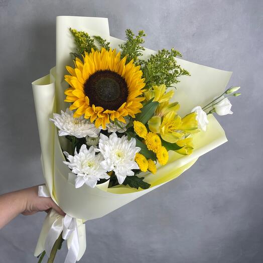 Sunflower 2.0 подсолнух, Сантини, солидага