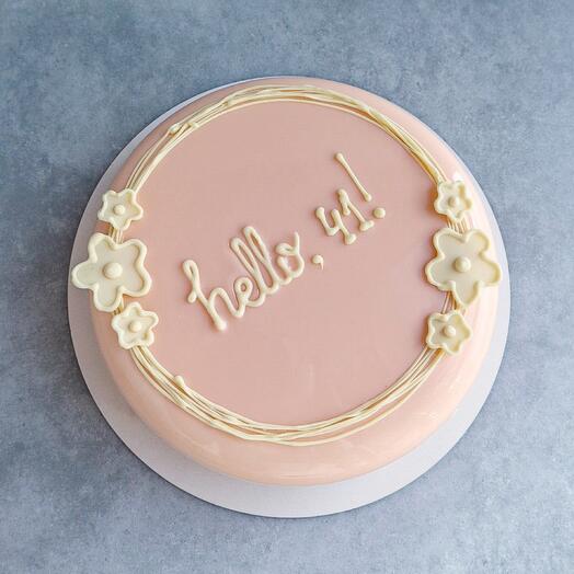 Торт «hello, HB!»