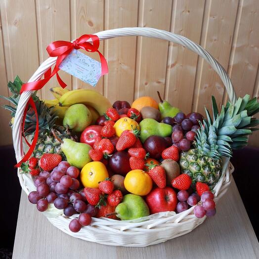 Cesta de frutas