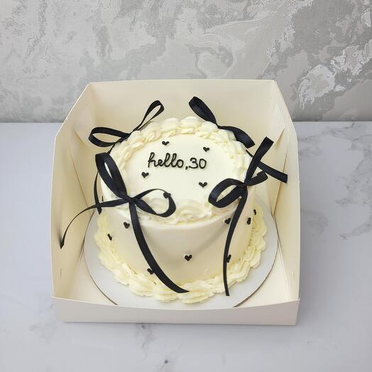 Pastel de Bento con arcos