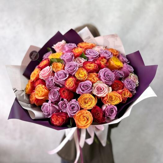 Букет роз "Royal bloom"