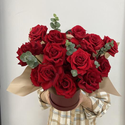 Цветы в коробке