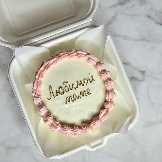 Pastel de Bento "Querida mamá"