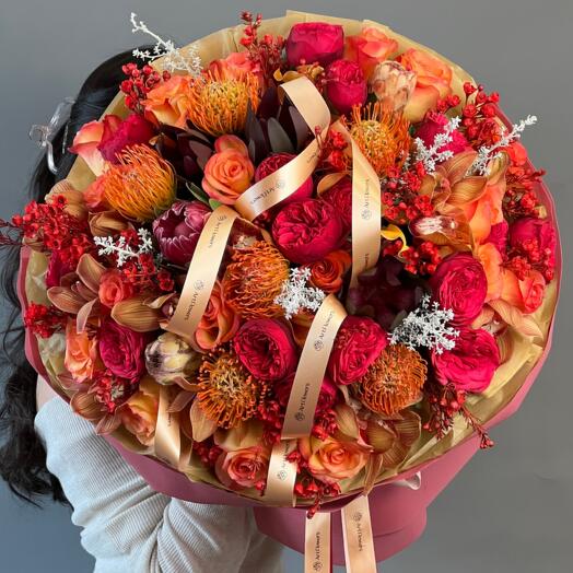 Букет Пламенная Страсть