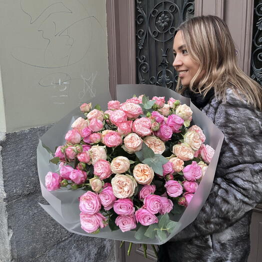 Микс из пионовидных кустовых