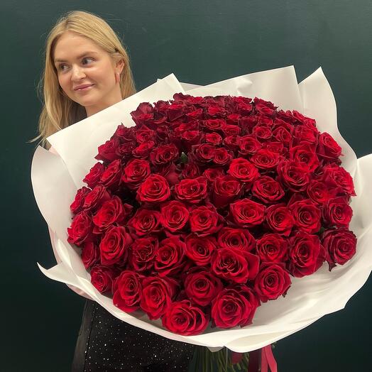101 красная роза 🌹