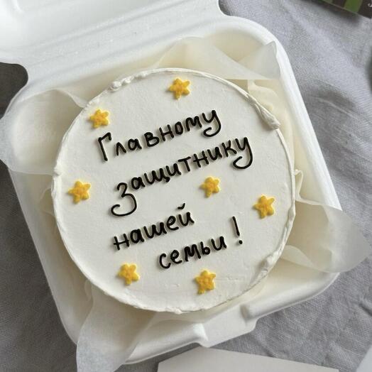 Бенто торт « защитник семьи»