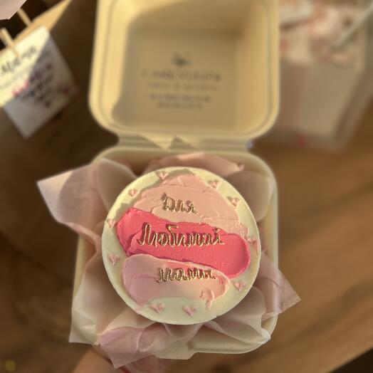 Бенто торт для любимой мамы на 8 марта