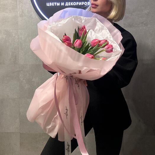 Тюльпаны на 8 марта букет