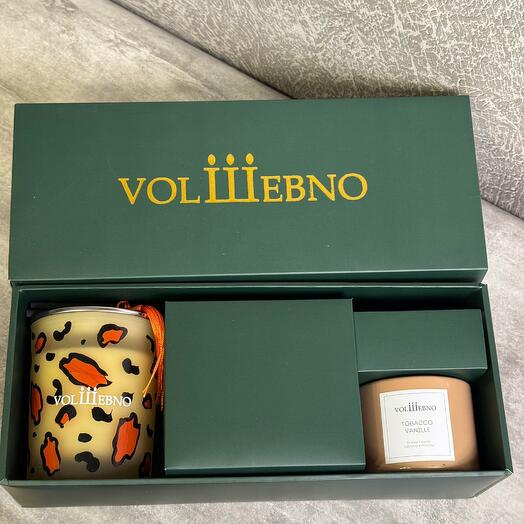 Ароматическая свеча и диффузор. Набор