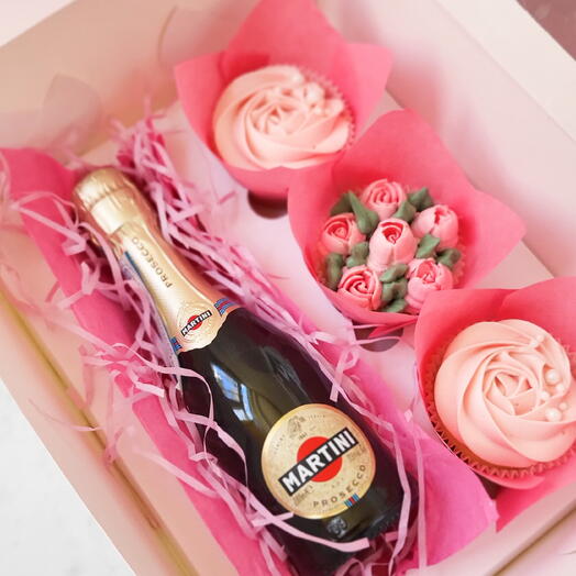 Set di muffin al Prosecco