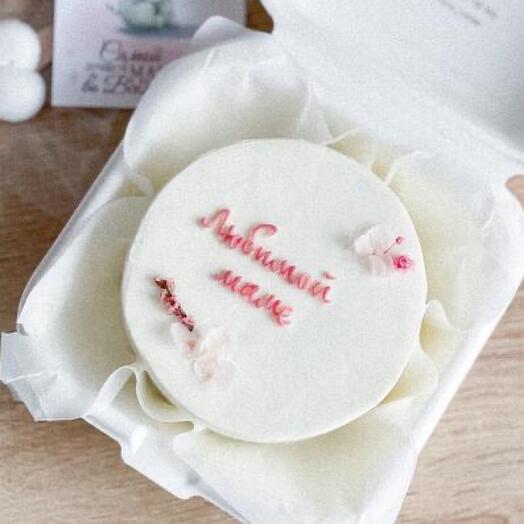 Бенто-торт «Любимой мамочке» 🌸