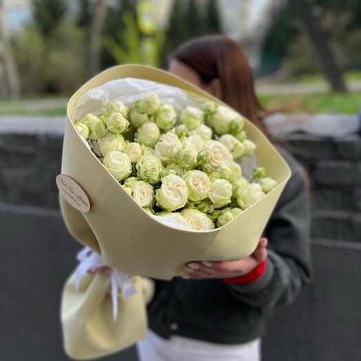 Mono bouquet "White Night"