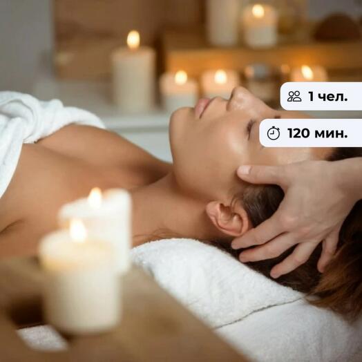 The state of nirvana. Thai oil massage