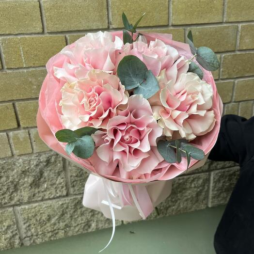 Букет из 5 французских роз