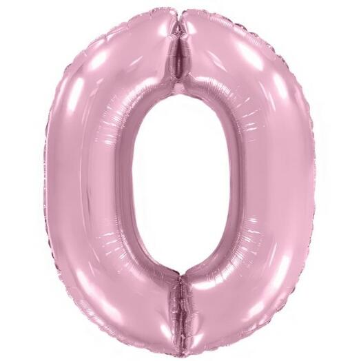 Bola de papel de aluminio " Número 0 (rosa)"