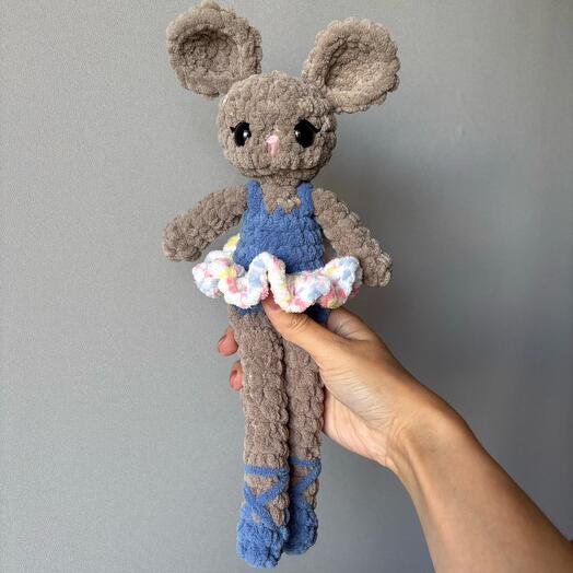 Мира мышка балерина мягкая игрушка
