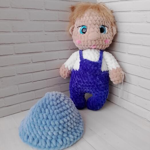 Игрушка ручной работы- МАЛЬЧИК МАРИО