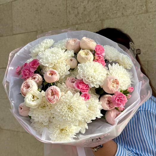 Нежный букет для неё