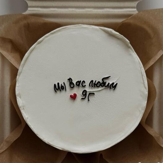 Тортик учителю