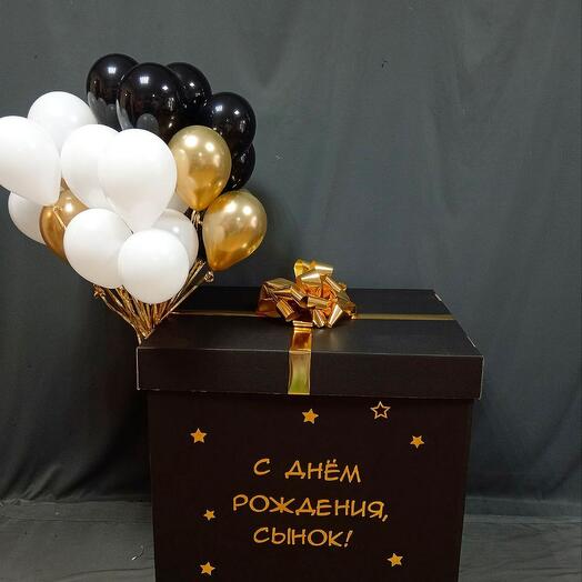 Коробка с шарами