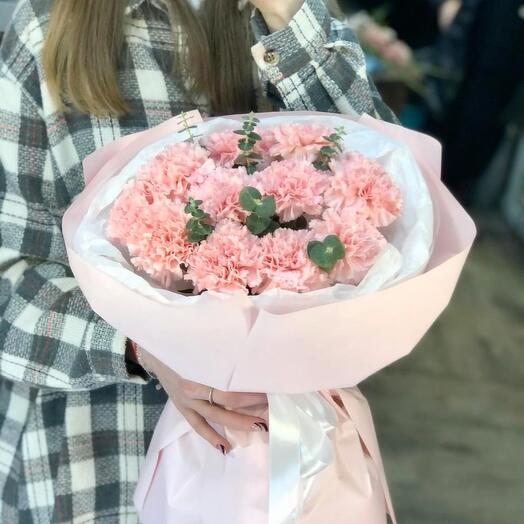 Букет «нежное сердце»