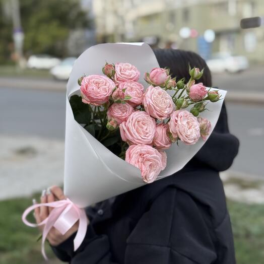 Кустовые розы 3шт