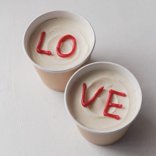 Торт в стакане / Cake to go LOVE