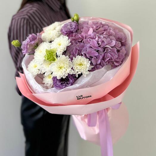 Букет "Нежно - фиолетовый"