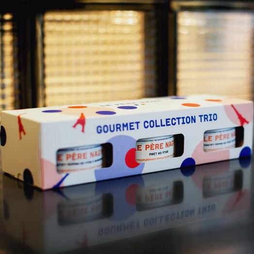 Подарочный набор французских деликатесов из утки Gourmet Collection "DUCK TRIO"