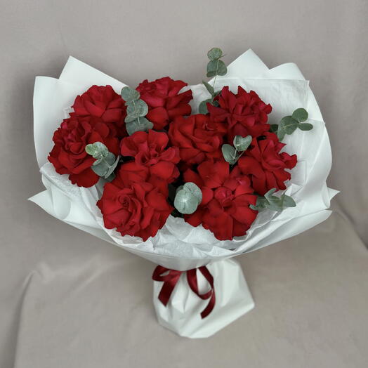 ♥️ Красные французские розы ♥️
