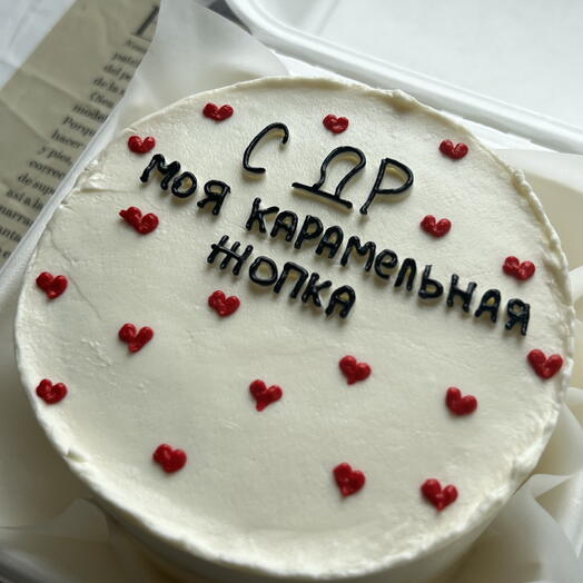 Бенто торт с др