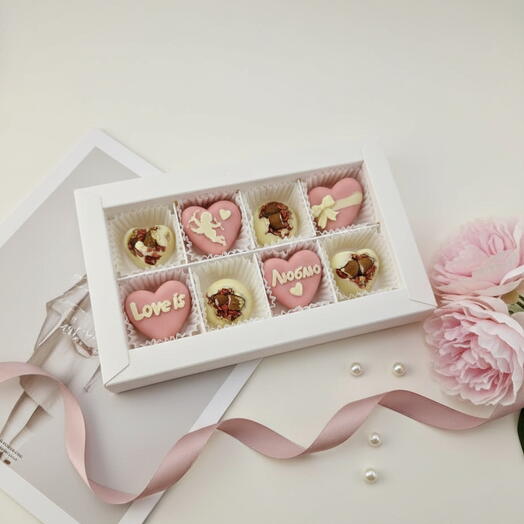 Нежный шоколадный набор "Люблю"