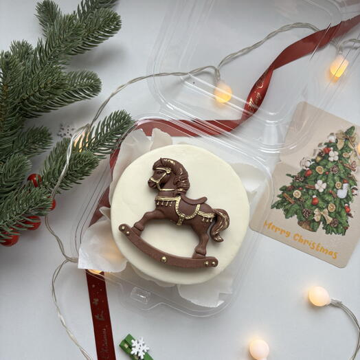 Бенто торт с лошкадкой