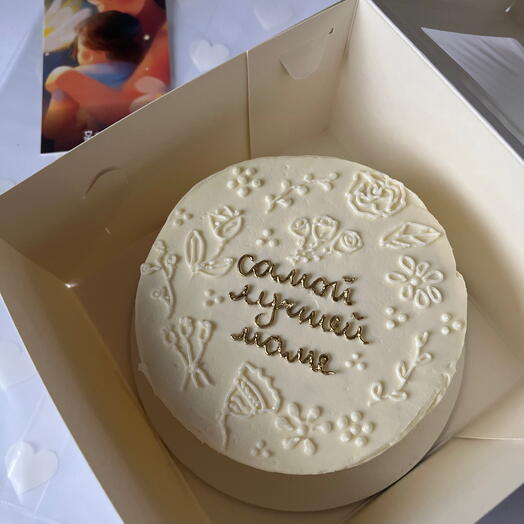 Бенто-торт «Самой лучшей маме»