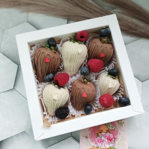 Клубника в шоколаде 18