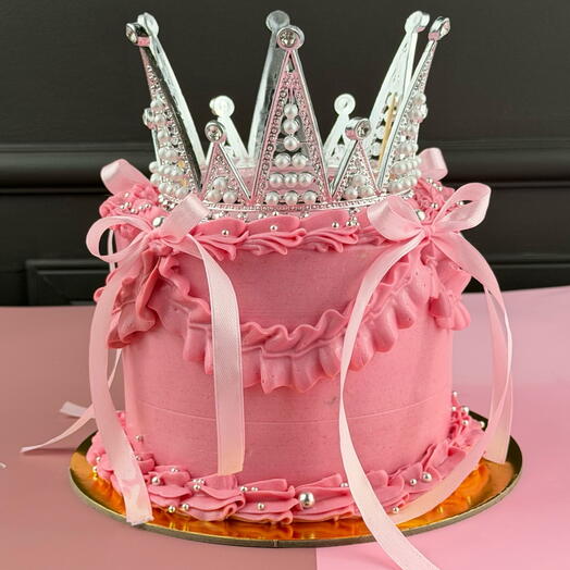 Торт 1 кг с короной