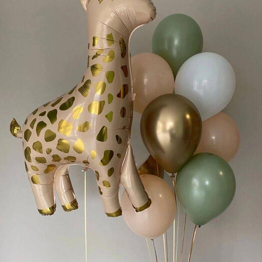 🦒 Набор «Жираф и шары»