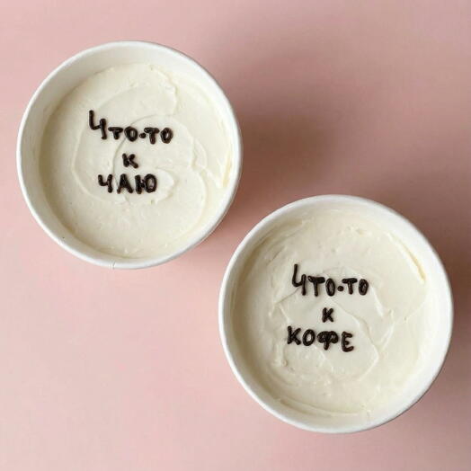 Набор тортов в стакане 2шт cake to go Что-то к чаю