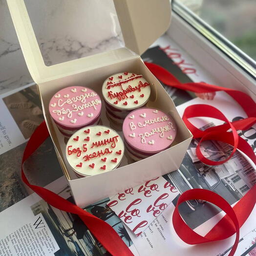 Трайфлы на девичник 4шт