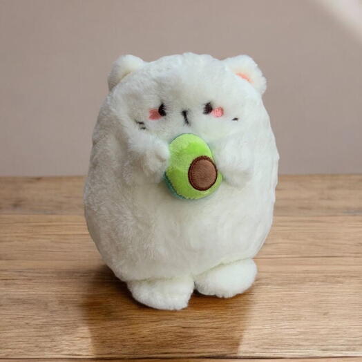 Мягкая игрушка «Кот с авакадо»