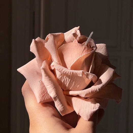 Свеча French Rose (пыльно-розовый)