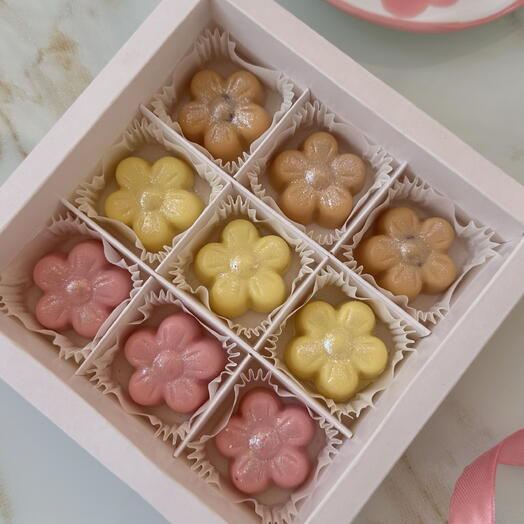 Конфеты цветы на 8 марта 🌼