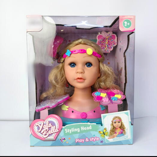 Кукла-манекен «Белла» для создания причесок