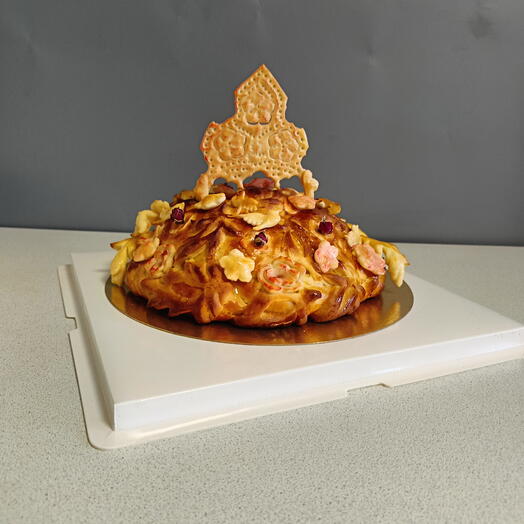 Каравай с кокошником