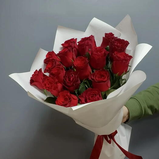 -20%АКЦИЯ🌹Монобукет "Для тебя"/роза Кения/Цветы Уфа/Цветы в Уфе/Доставка цветов Уфа